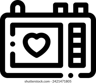 this icon or logo camera icon or other where it explaints type camera type or camera type and others or design application software 