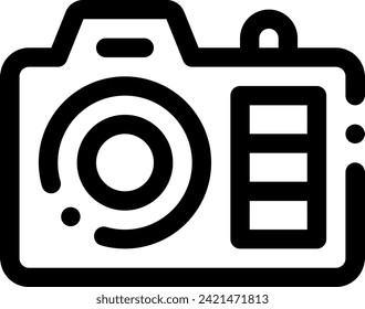this icon or logo camera icon or other where it explaints type camera type or camera type and others or design application software 