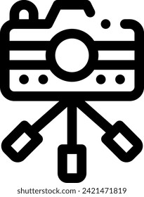 this icon or logo camera icon or other where it explaints type camera type or camera type and others or design application software 