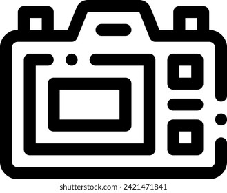 this icon or logo camera icon or other where it explaints type camera type or camera type and others or design application software 