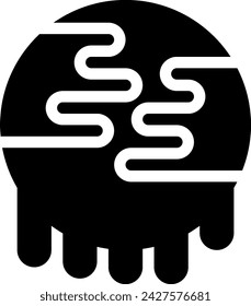 this icon or logo climate change icon or other where it various types of climate changes such as sometimes too hot, windy and others or design application software 