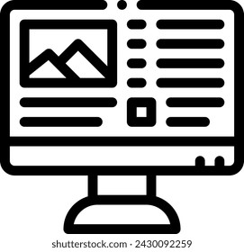 Dieses Symbol oder Logo Community Manager-Symbol oder andere, wo verschiedene Dinge, die auf Manager-Meetings zu diskutieren und andere oder Design-Anwendung-Software 