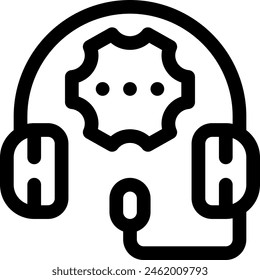 this icon or logo customer service icon or other where everything related to cs and others or design application software
