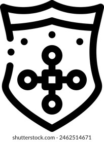 this icon or logo data security icon or other where everything related cyber and others or design application software