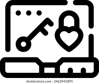 this icon or logo dating app icon or other where everything related to dating app like feature and others or design application software