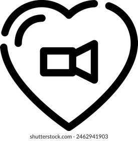 this icon or logo dating app icon or other where everything related to dating app like feature and others or design application software
