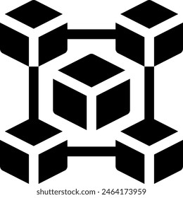 this icon or logo digital distruption icon or other where everything related to distruption and others or design application software