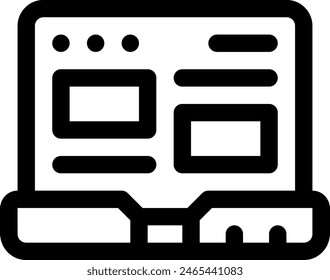 this icon or logo digital technology icon or other where everything related to digital technology and others or design application software