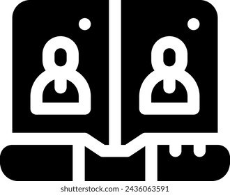 this icon or logo discussion icon or other where all matters relating to discussion activities, preparation and others or design application software