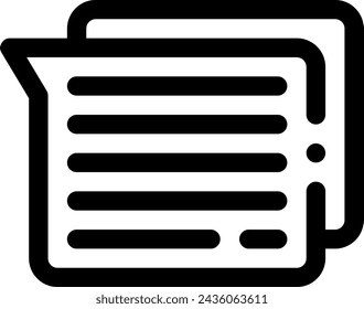 this icon or logo discussion icon or other where all matters relating to discussion activities, preparation and others or design application software
