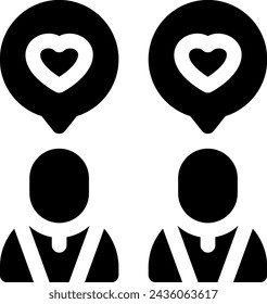 this icon or logo discussion icon or other where all matters relating to discussion activities, preparation and others or design application software