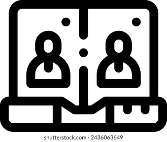 this icon or logo discussion icon or other where all matters relating to discussion activities, preparation and others or design application software