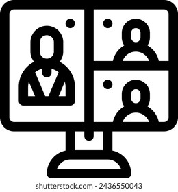 this icon or logo e learning icon or other where everything related to online learning and others or design application software