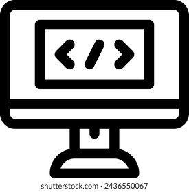 this icon or logo e learning icon or other where everything related to online learning and others or design application software