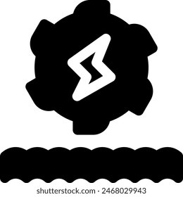 this icon or logo energy icon or other where everything related to energy like battery and others or design application software