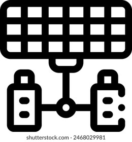 this icon or logo energy icon or other where everything related to energy like battery and others or design application software