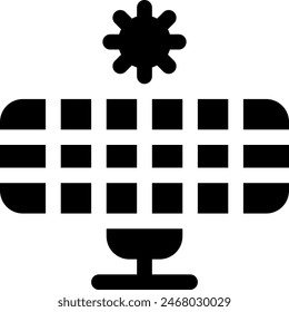 this icon or logo energy icon or other where everything related to energy like battery and others or design application software