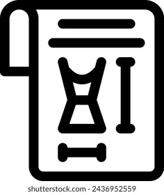 this icon or logo fashion icon or other where 
everything related to fashion, equipment and others or design application software