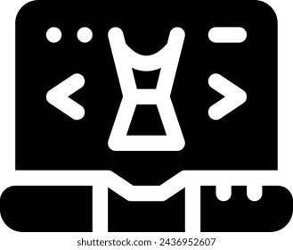 this icon or logo fashion icon or other where 
everything related to fashion, equipment and others or design application software
