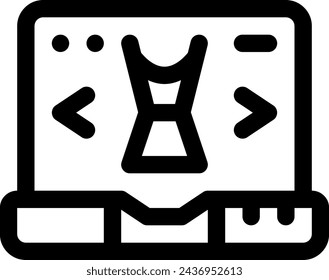 this icon or logo fashion icon or other where 
everything related to fashion, equipment and others or design application software