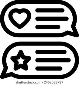 this icon or logo feedbacks icon or other where everything related to feedbacks from customers about service and others or design application software