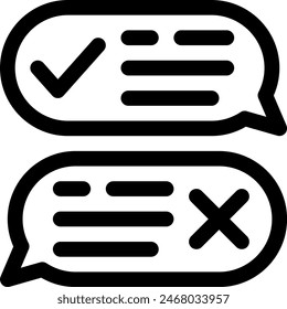 this icon or logo feedbacks icon or other where everything related to feedbacks from customers about service and others or design application software