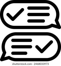 this icon or logo feedbacks icon or other where everything related to feedbacks from customers about service and others or design application software