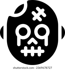 This icon or logo is found about Hallowen Festival or other where it explains the elements related to Halloween such as property etc and can be used for web, application and logo design