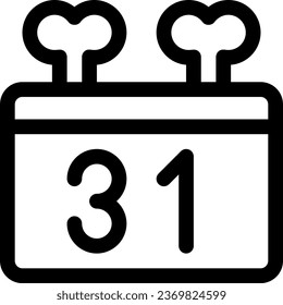 This icon or logo is found about Hallowen Festival or other where it explains the elements related to Halloween such as property etc
 and can be used for web, application and logo design