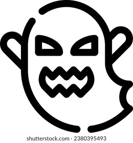 This icon or logo is found about Hallowen Festival or other where it explains the elements related to Halloween such as property etc
 and can be used for web, application and logo design