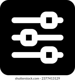 This icon or logo is found in the app or gadget etc or other where it explains the interface a setting menu in gadget, laptop etc, and can be used for web, application and logo design