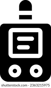 Dieses Symbol oder Logo ist in der Gesundheitsbranche zu finden, wo es die Ausrüstung erklärt
 zur Überprüfung von Glucose, und kann für Web-, Applikations- und Logo-Design verwendet werden.