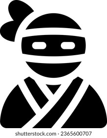 Este icono o logotipo se encuentra en Japón o en otros lugares donde se explican las armas usadas por los japoneses, la tradición de protegerse a sí mismo, etc, y se puede usar para diseño web, de aplicaciones y de logotipos