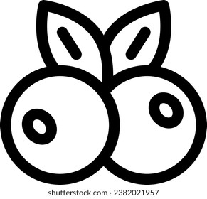 This icon or logo is fruits icon or healthy eating etc and can be used for web, application and logo design