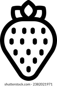 This icon or logo is fruits icon or healthy eating etc and can be used for web, application and logo design