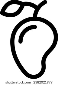 This icon or logo is fruits icon or healthy eating etc and can be used for web, application and logo design