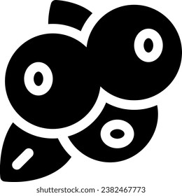 This icon or logo is fruits icon or healthy eating etc and can be used for web, application and logo design