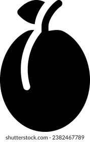 This icon or logo is fruits icon or healthy eating etc and can be used for web, application and logo design