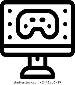 this icon or logo game icon or other where everything related to game, the tools and others or design application software