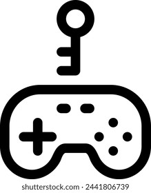 this icon or logo game icon or other where everything related to game, the tools and others or design application software