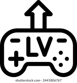 this icon or logo game icon or other where everything related to game, the tools and others or design application software