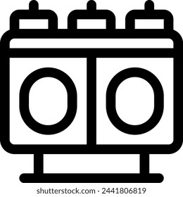 this icon or logo game icon or other where everything related to game, the tools and others or design application software