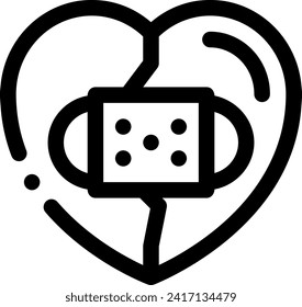 this icon or logo hearts icon or other where it explains the symbols or elements about feelings or forms of love etc and be used for web,  application and logo design