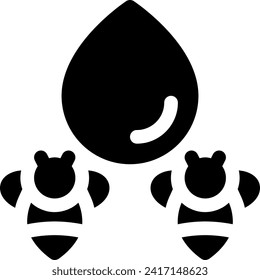 this icon or logo honey icon or other where it explaints the something related to honey such as bees and others or design application software or other and be used for web