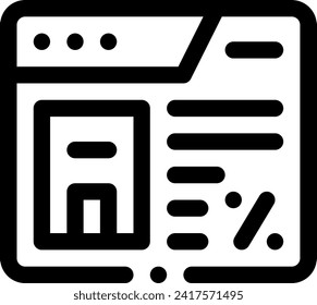 this icon or logo hotel booking icon or other where it explaints steps in ordering a hotel online, whether it's looking at the hotel building and so on and others or design application software