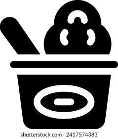 this icon or logo ice cream icon or other where it explaints the all types of ice cream, be it flavors, colors, lists of ice creams and others or design application software or other