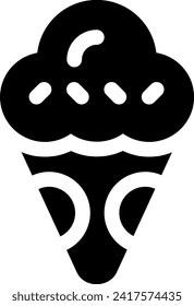 this icon or logo ice cream icon or other where it explaints the all types of ice cream, be it flavors, colors, lists of ice creams and others or design application software or other