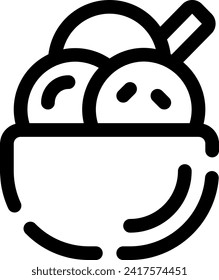 this icon or logo ice cream icon or other where it explaints the all types of ice cream, be it flavors, colors, lists of ice creams and others or design application software or other