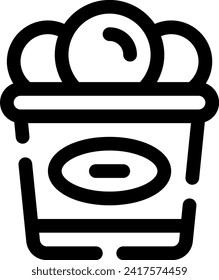 this icon or logo ice cream icon or other where it explaints the all types of ice cream, be it flavors, colors, lists of ice creams and others or design application software or other