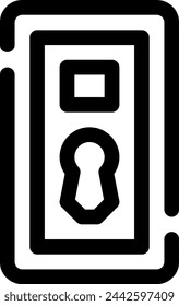 this icon or logo keys and locks icon or other where everything related to locks or kinds of locks and others or design application software